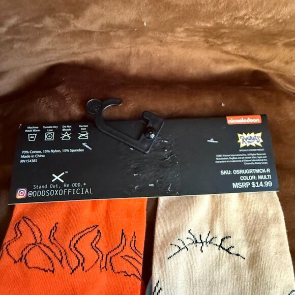 ODD SOX Nickelodeon Rugrats Crew socks - Picture 5 of 5